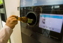 automat na vrácení lahví od piva