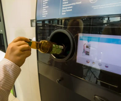 automat na vrácení lahví od piva