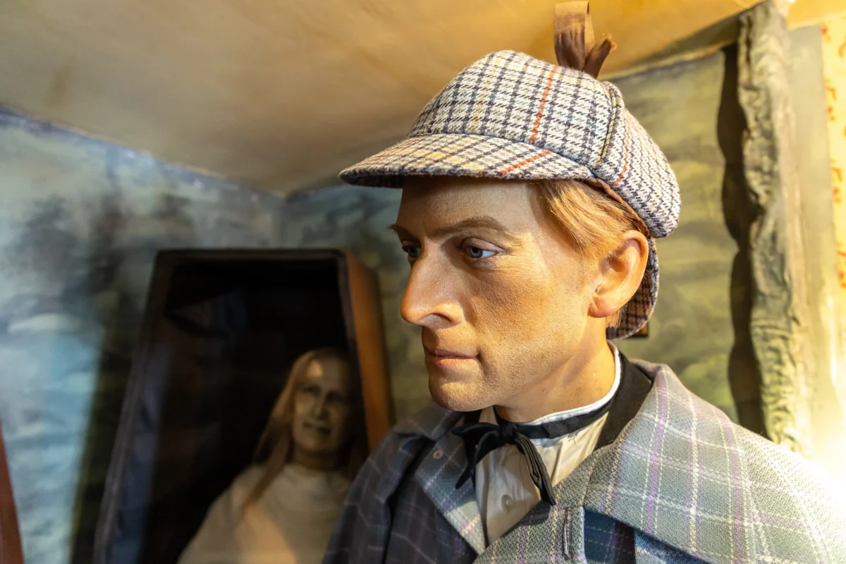 Vosková figurína Sherlocka