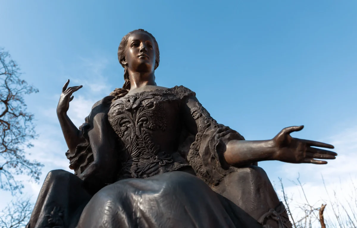 Socha Marie Terezie.