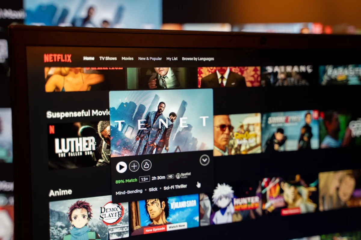 Netflix na počítači