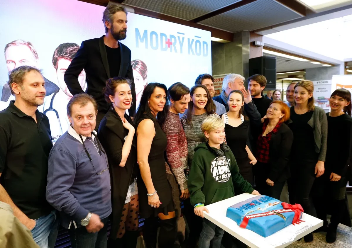 herci z seriálu Modrý kód