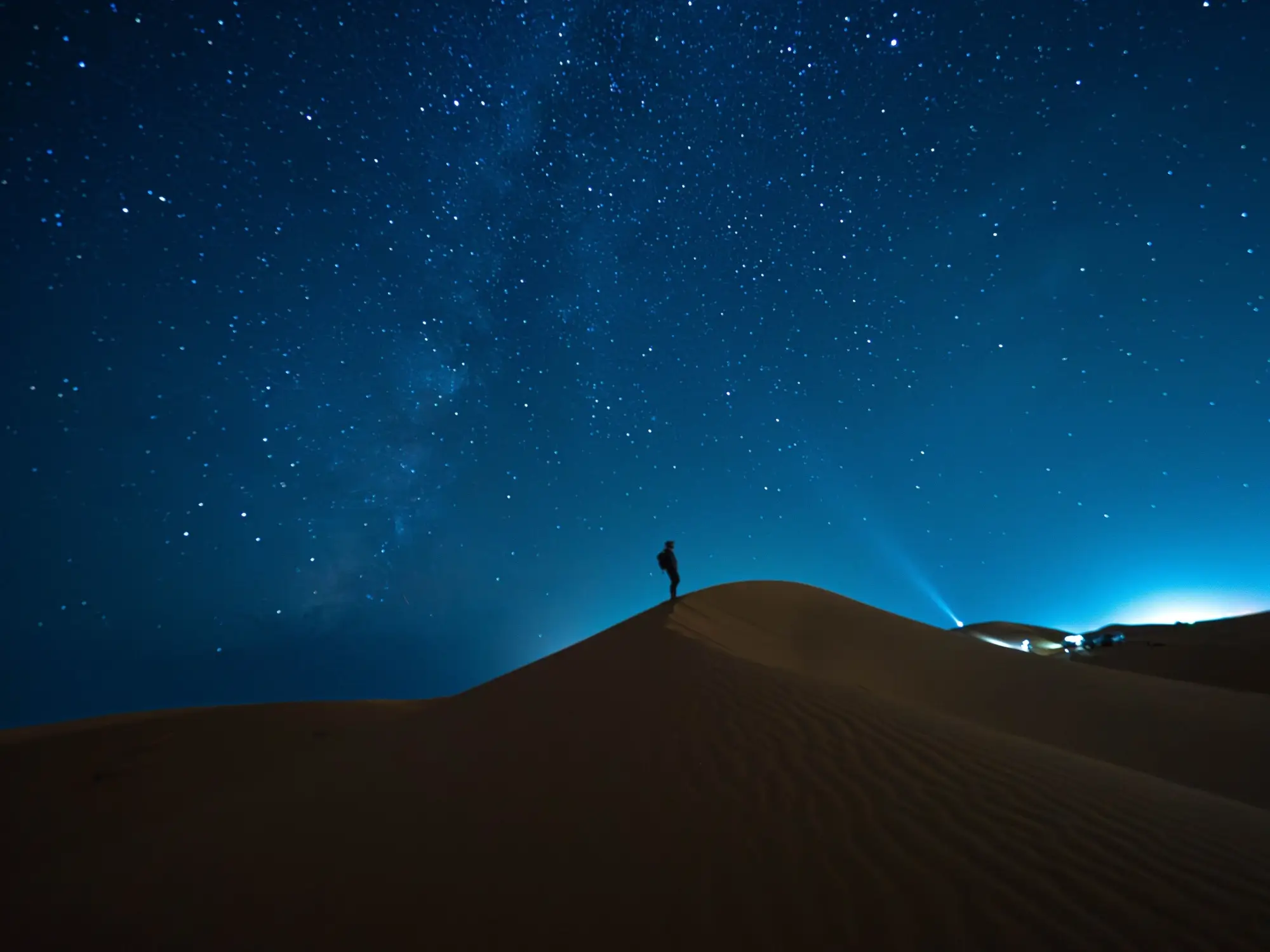 Vhodné místo ke sledování noční oblohy