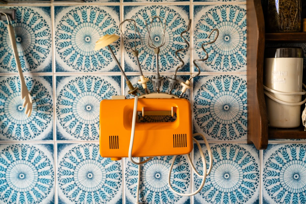 retro kuchyňský mixér