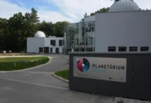 planetárium Ostrava foto z venku