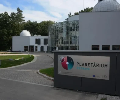 planetárium Ostrava foto z venku