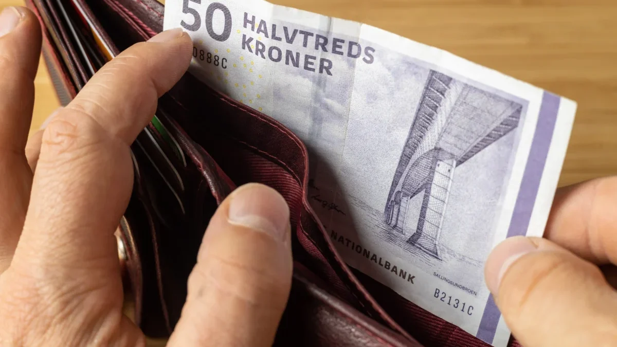 bankovka v peněžence