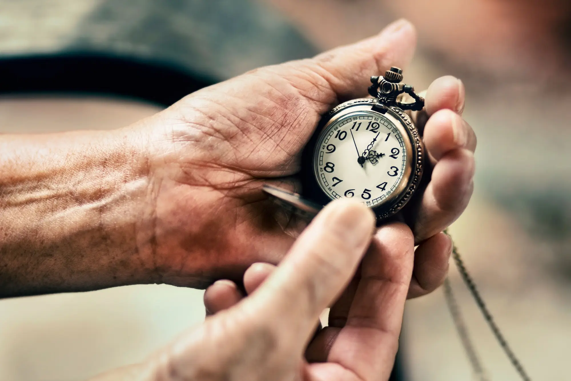 Vintage kapesní hodinky