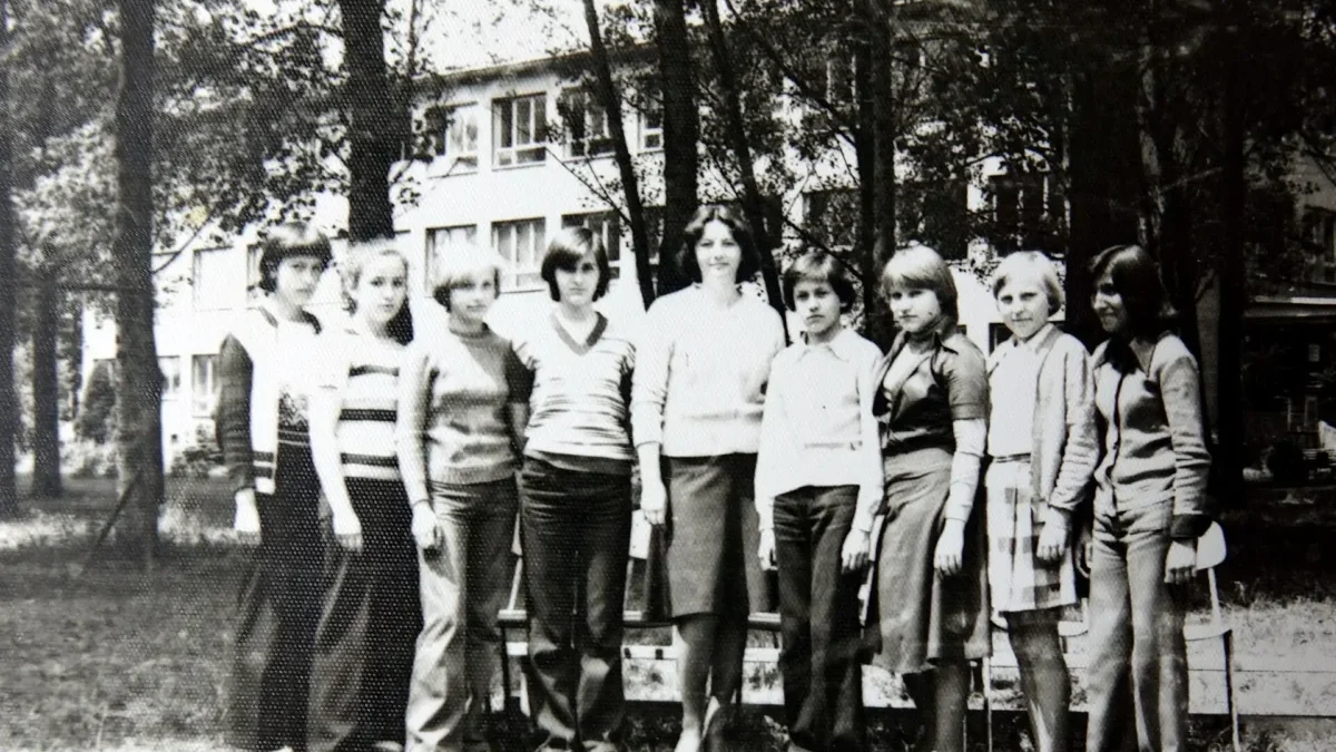 Žáci v roce 1978