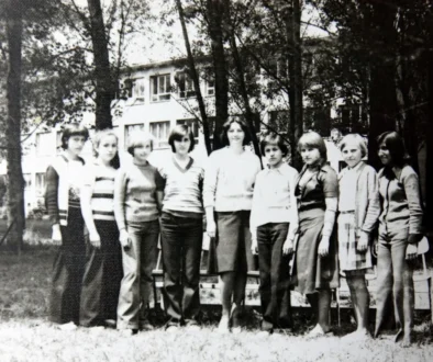 Žáci v roce 1978