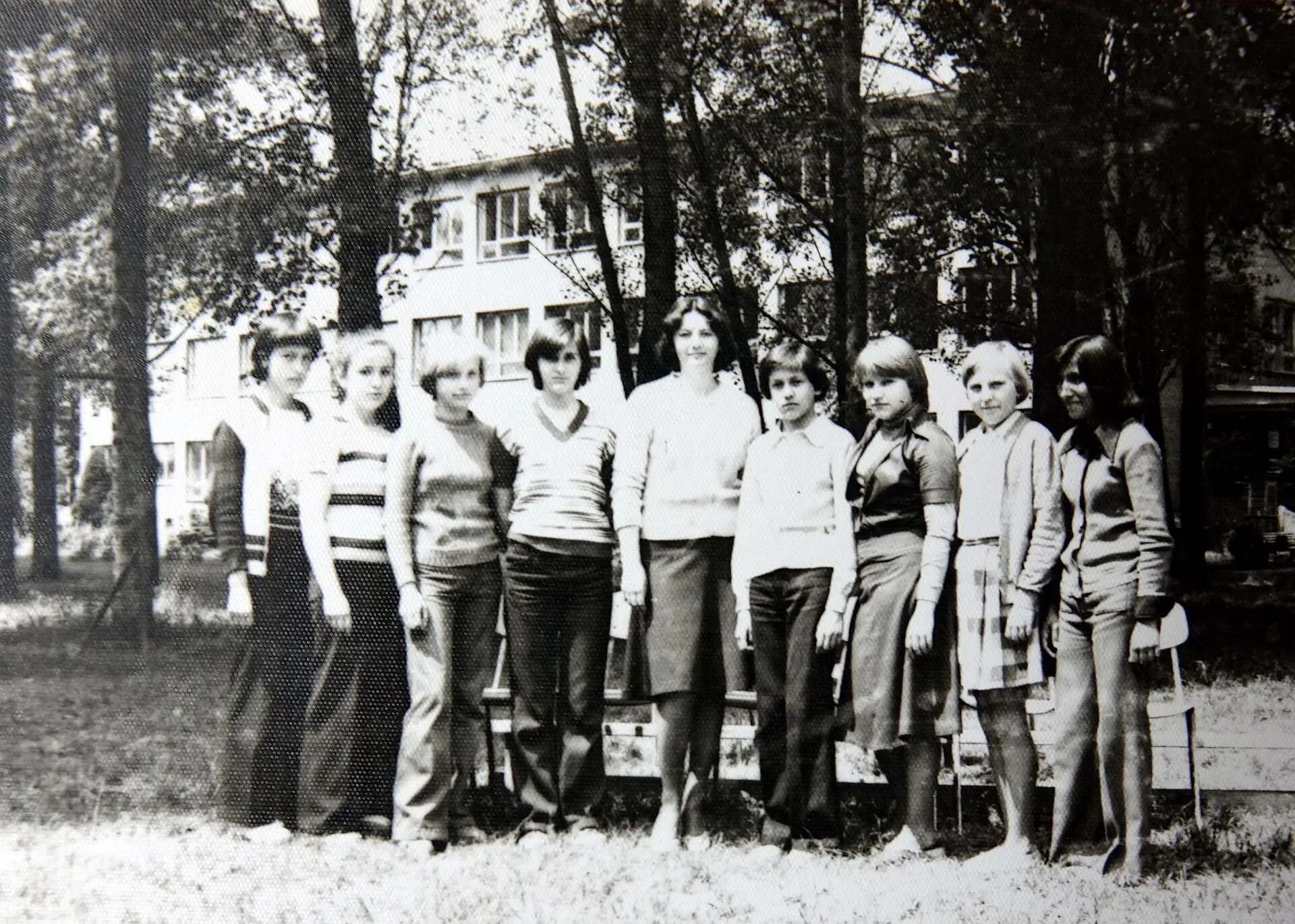 Žáci v roce 1978