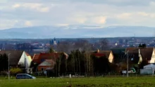 česká vesnice na jaře