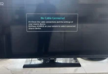 starší televize hlásí není signál hdmi