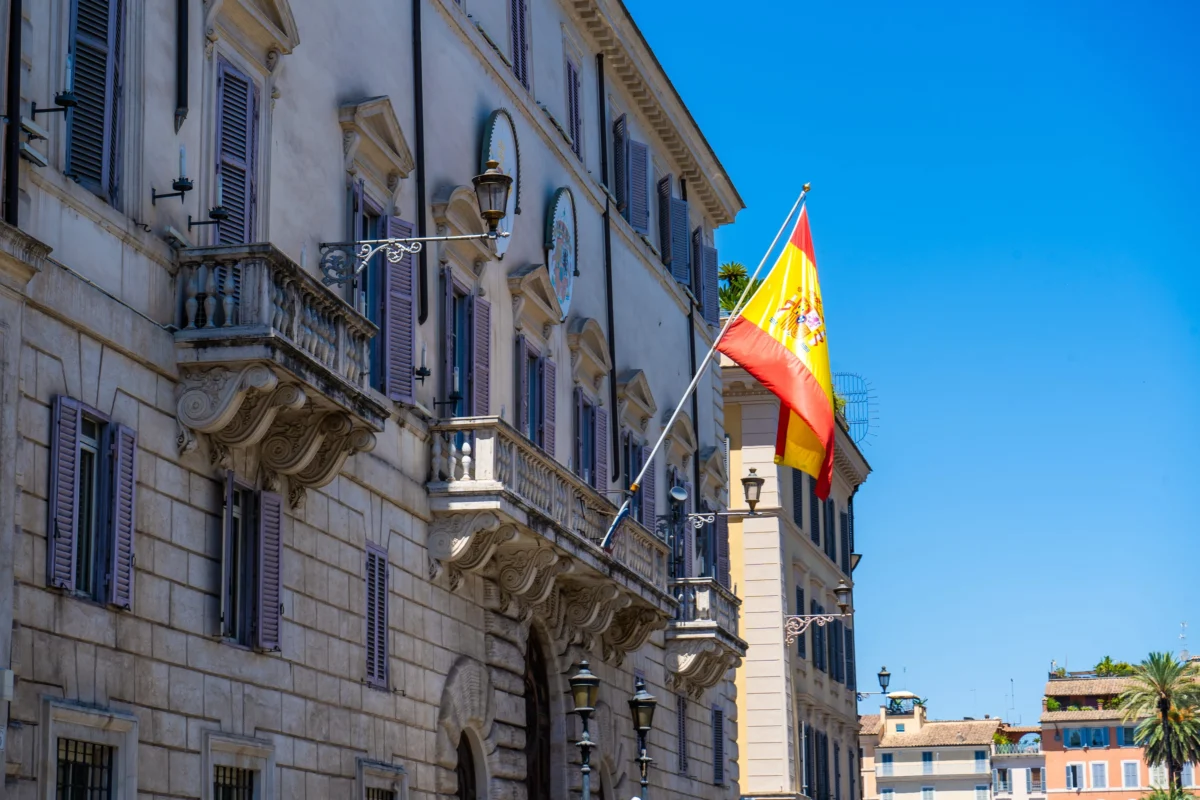 španělská vlajka