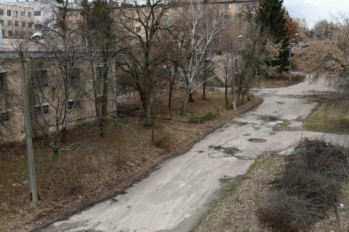 Prázdná ruská ulice