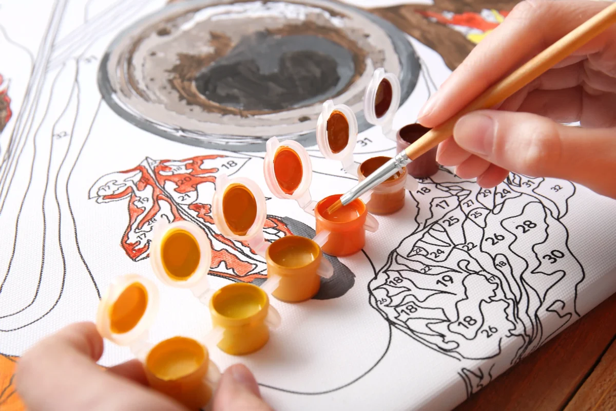 Vymalovávání obrazu