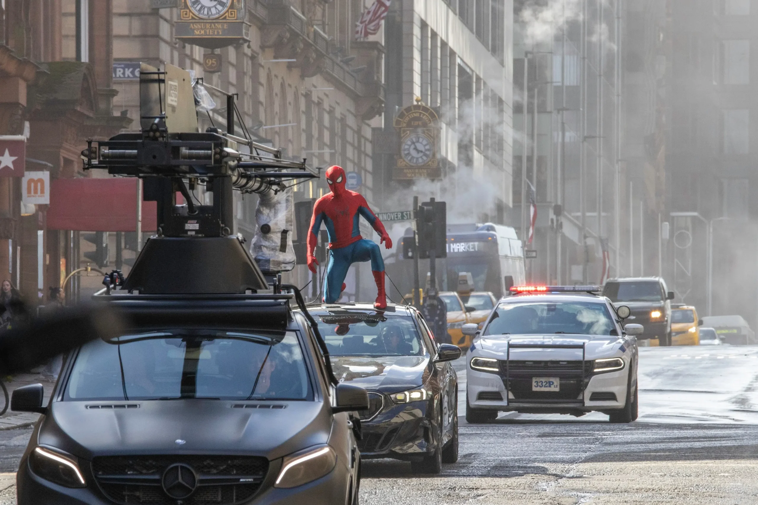 Natáčení filmu Spider-man