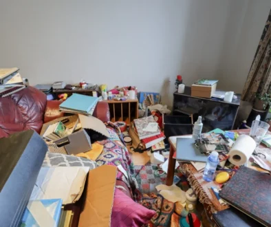 Nepořádek v místnosti