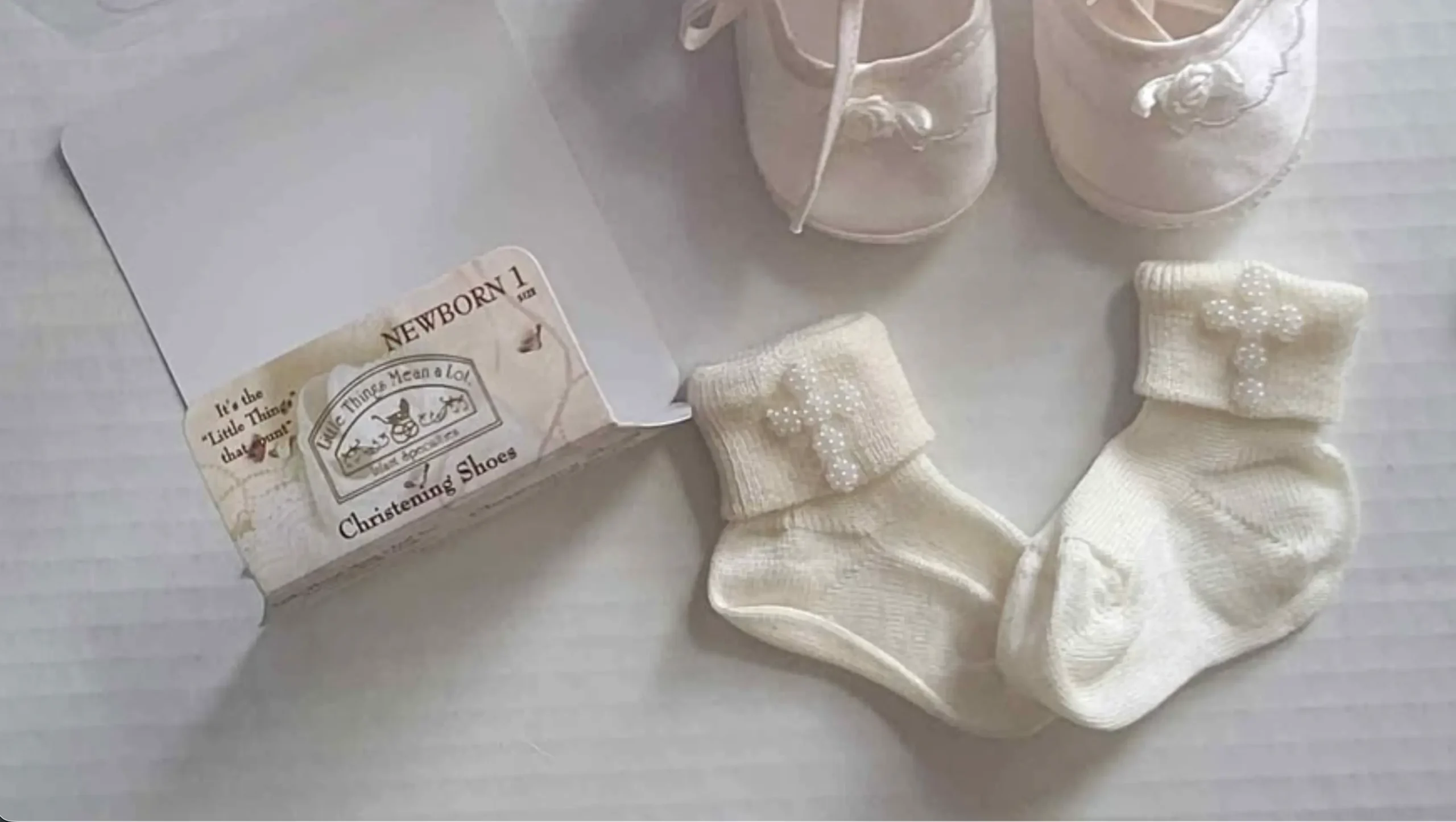 botičky a ponožky newborn