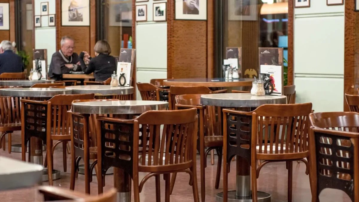 Kavárna Slavia v Praze