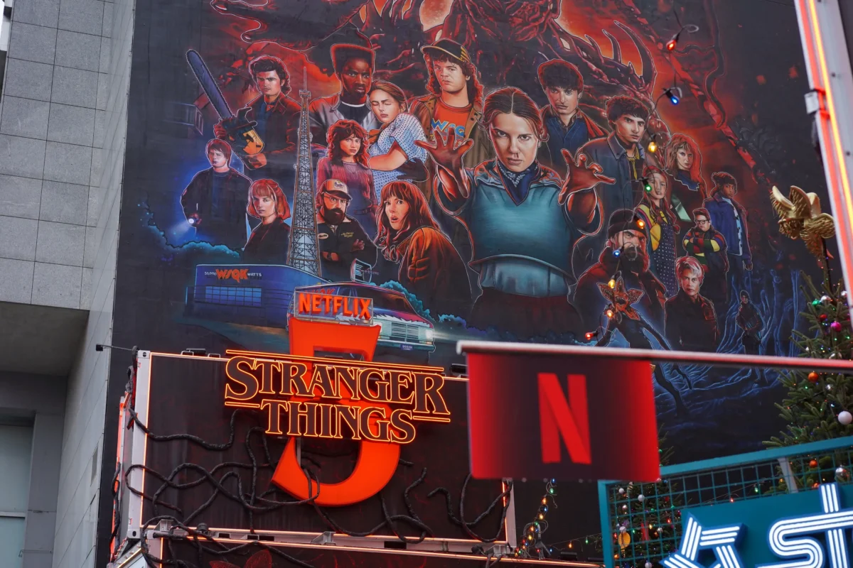 Reklama na Stranger Things 5