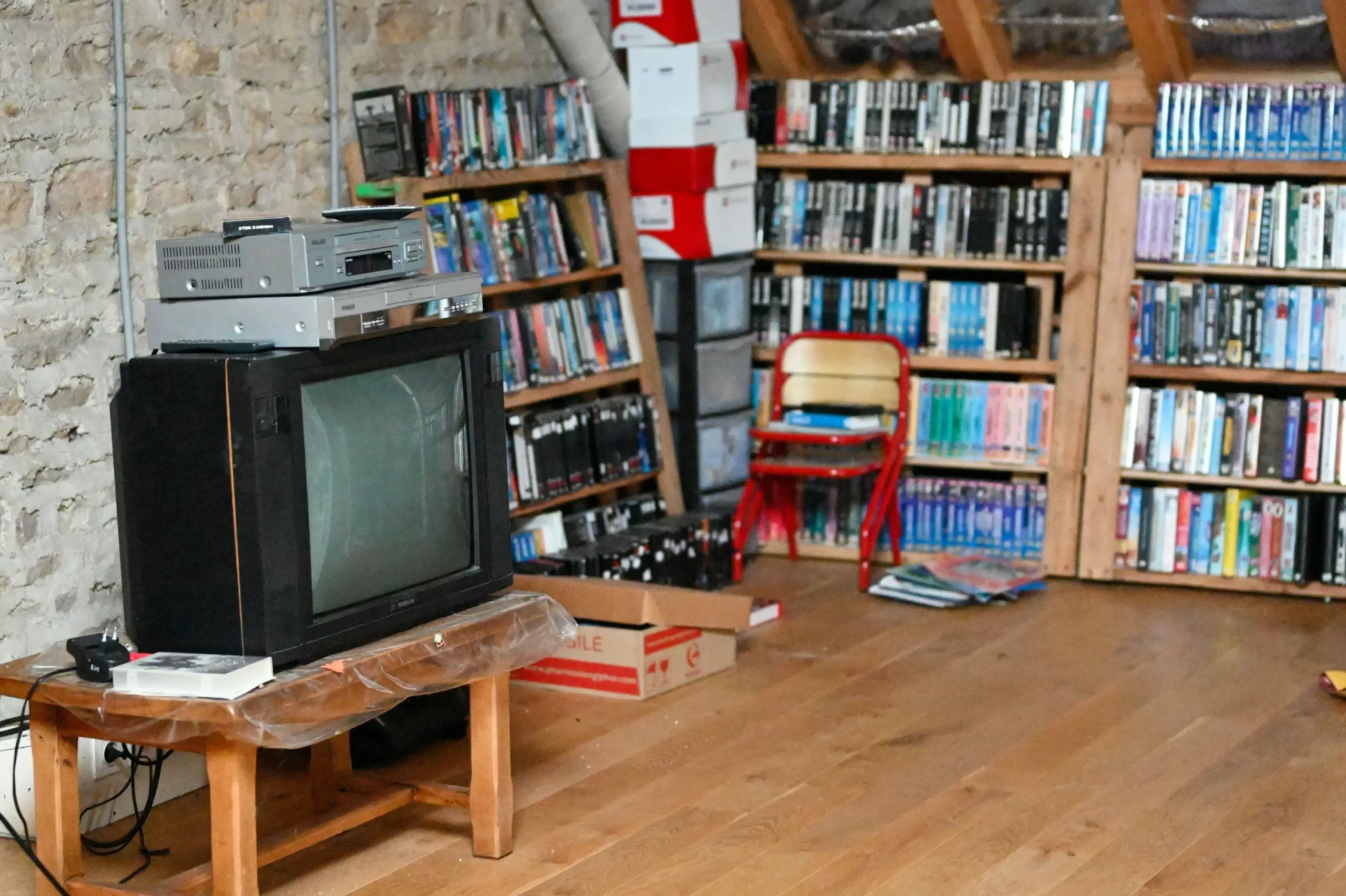 obývák s televizí