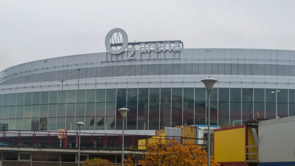 Budova O2 arény.