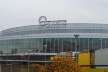 Budova O2 arény.