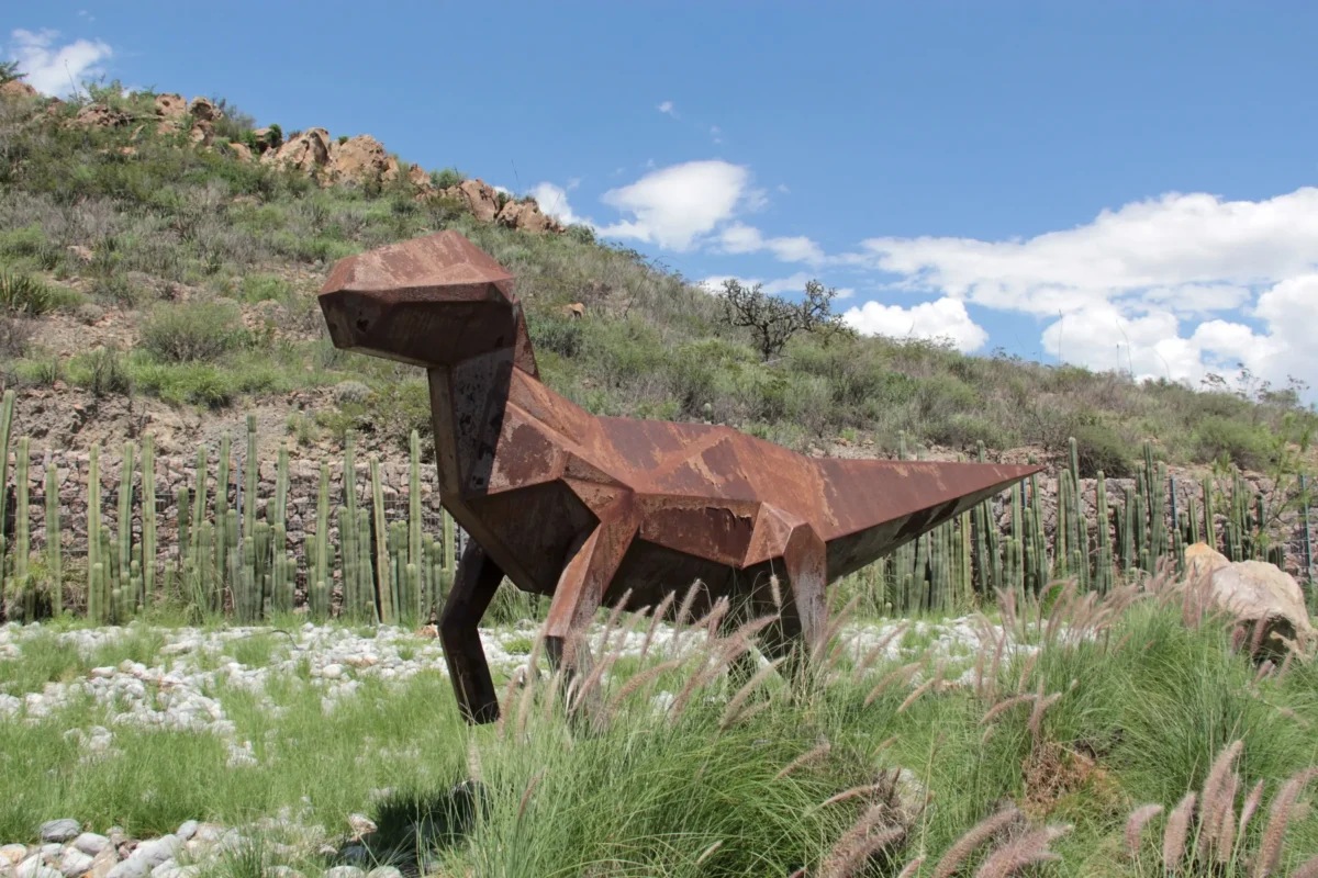 socha dinosaura