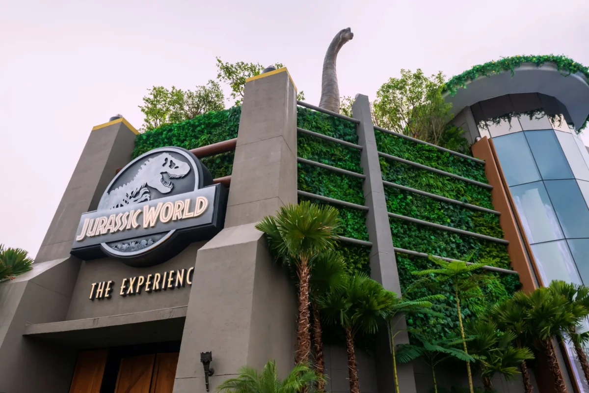 brána Jurského parku