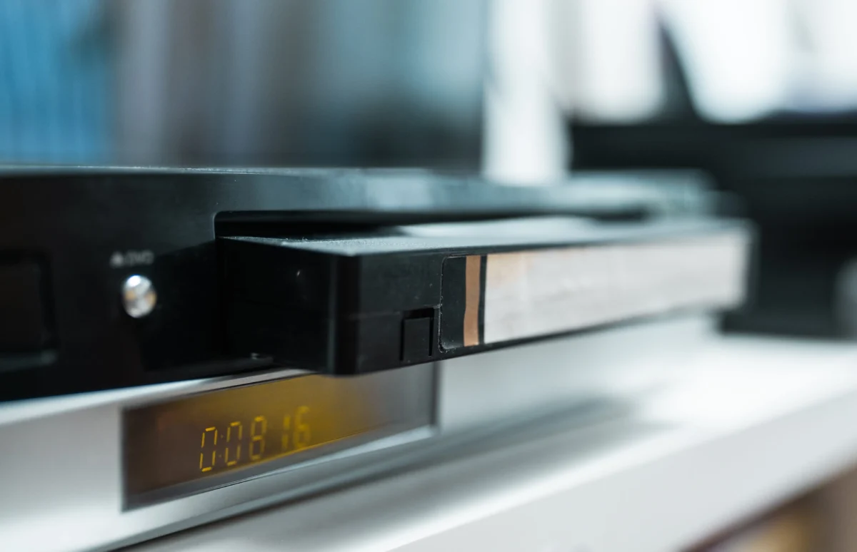 kazeta v přehrávači