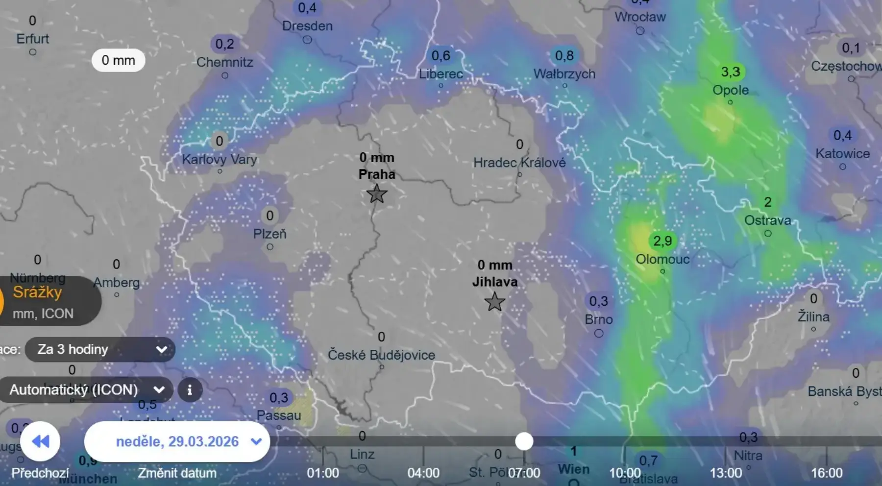 Nedělní srážky | TVGURU.cz Nedělní srážky