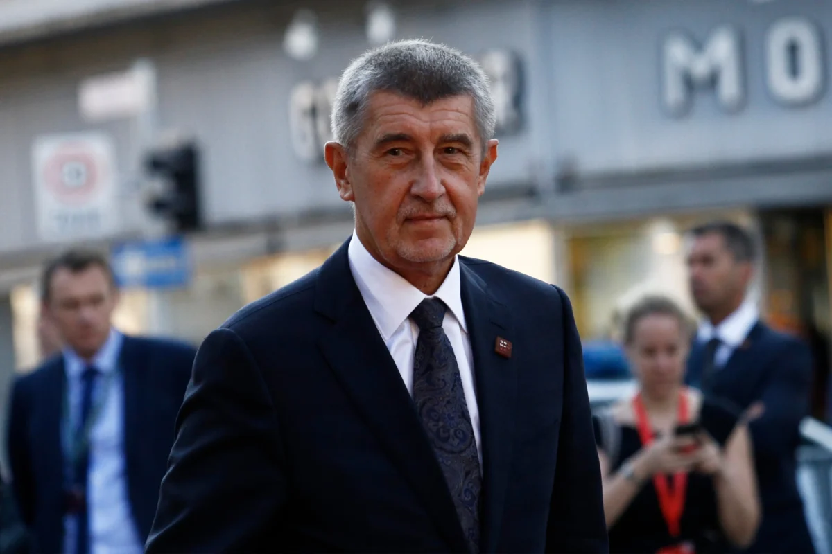 Předseda vlády Andrej Babiš.