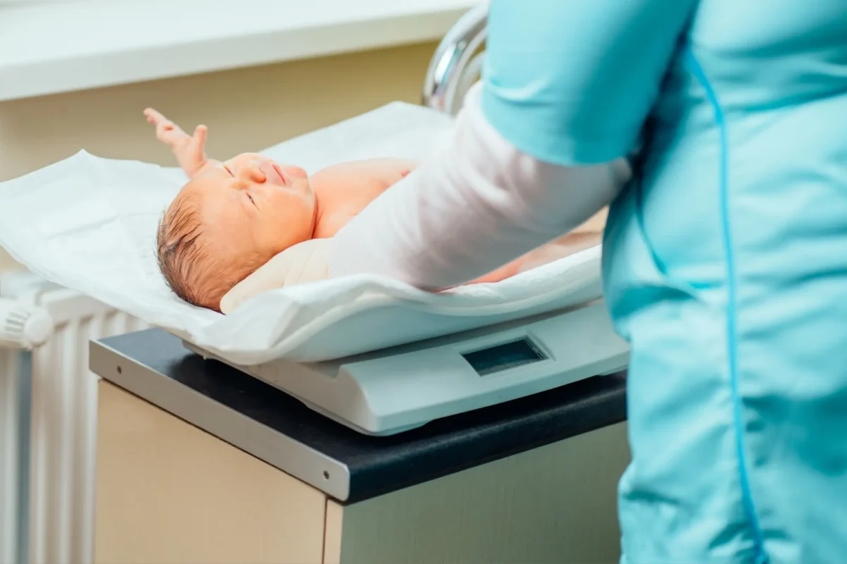 dítě v porodnici