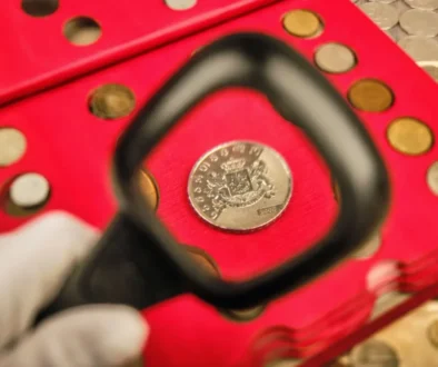 Cenná sbírka mincí