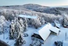 Slovensko na konci března jak za polárním kruhem