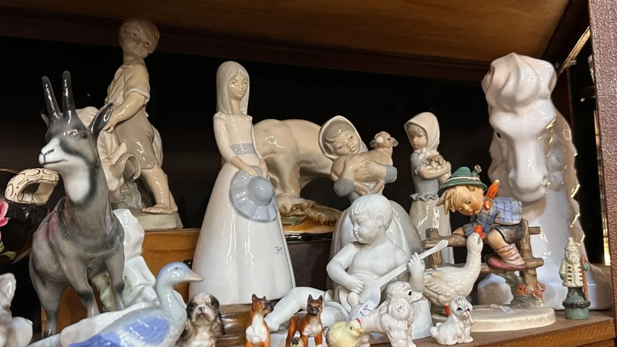 Sošky u starožitníka