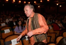 Jaroslav Dušek na premiéře