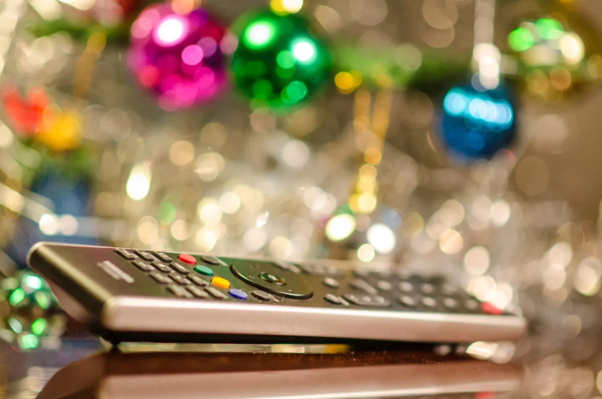 vánoční sledování televize