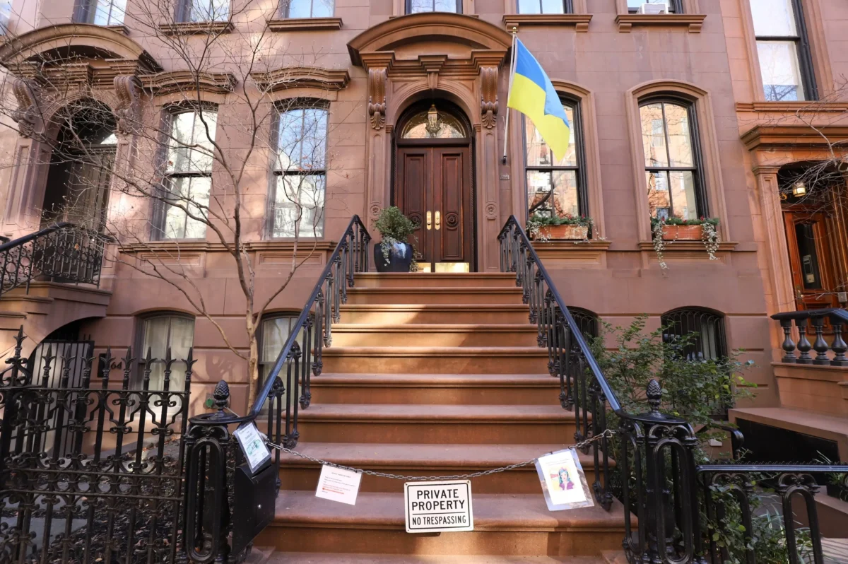 Schody ze seriálu Sex ve městě.