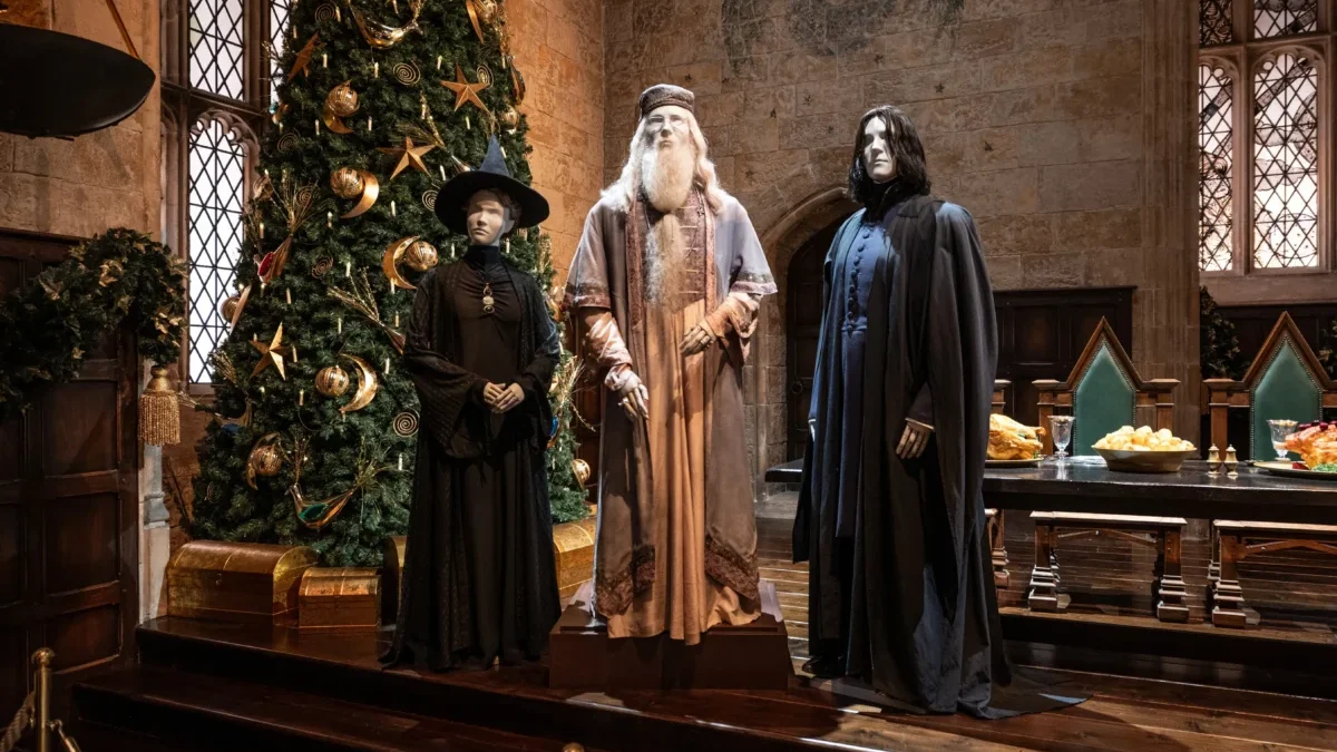 Fotografie z Harryho Pottera.