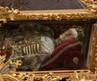 Pohřbený muž v Kutné Hoře