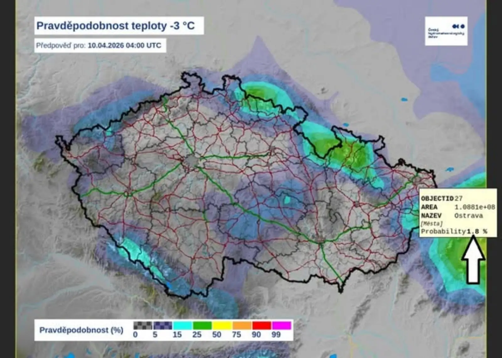 Pravděpodobnost na předpovědním modelu | TVGURU.cz Pravděpodobnost na předpovědním modelu