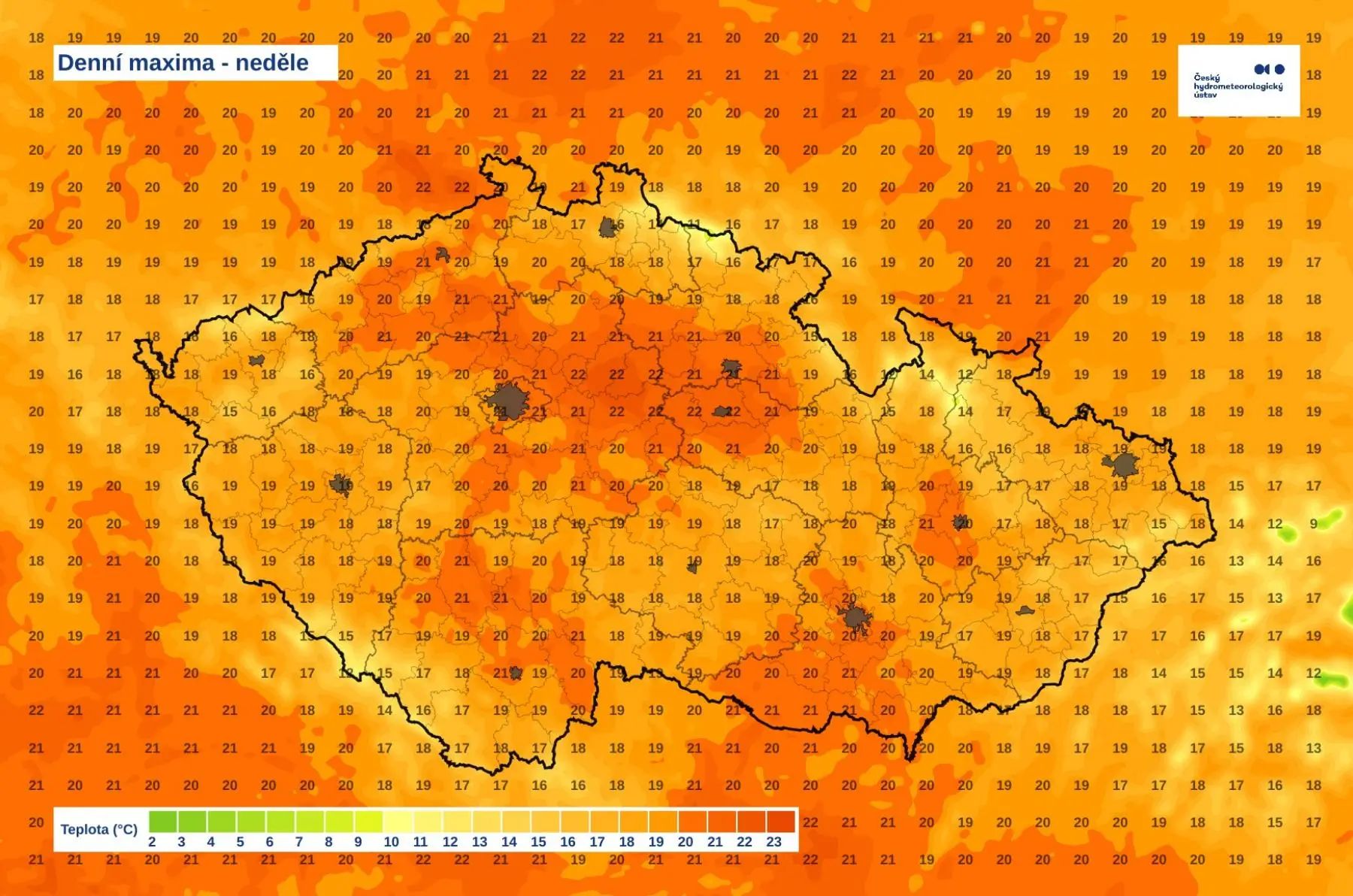Takhle krásně by to mohlo v Česku vypadat o Velikonoční neděli