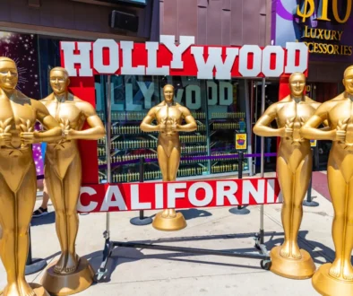 Sošky Oscarů v Hollywoodu.