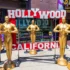 Sošky Oscarů v Hollywoodu.