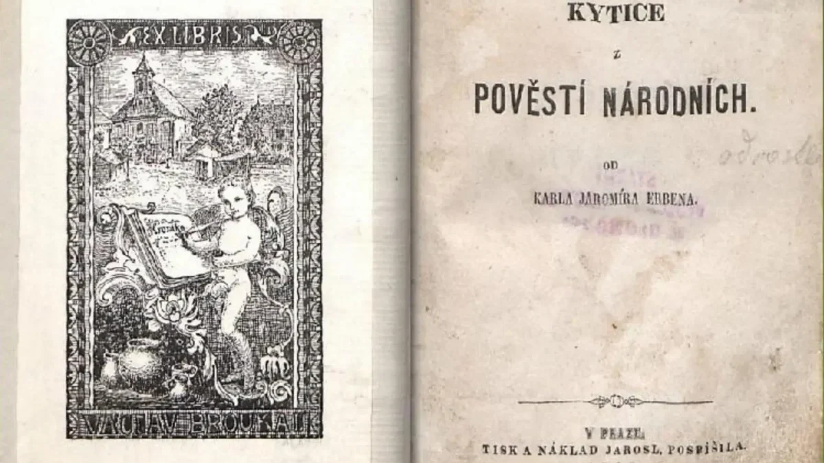 První vydání Kytice z roku 1853