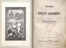 První vydání Kytice z roku 1853