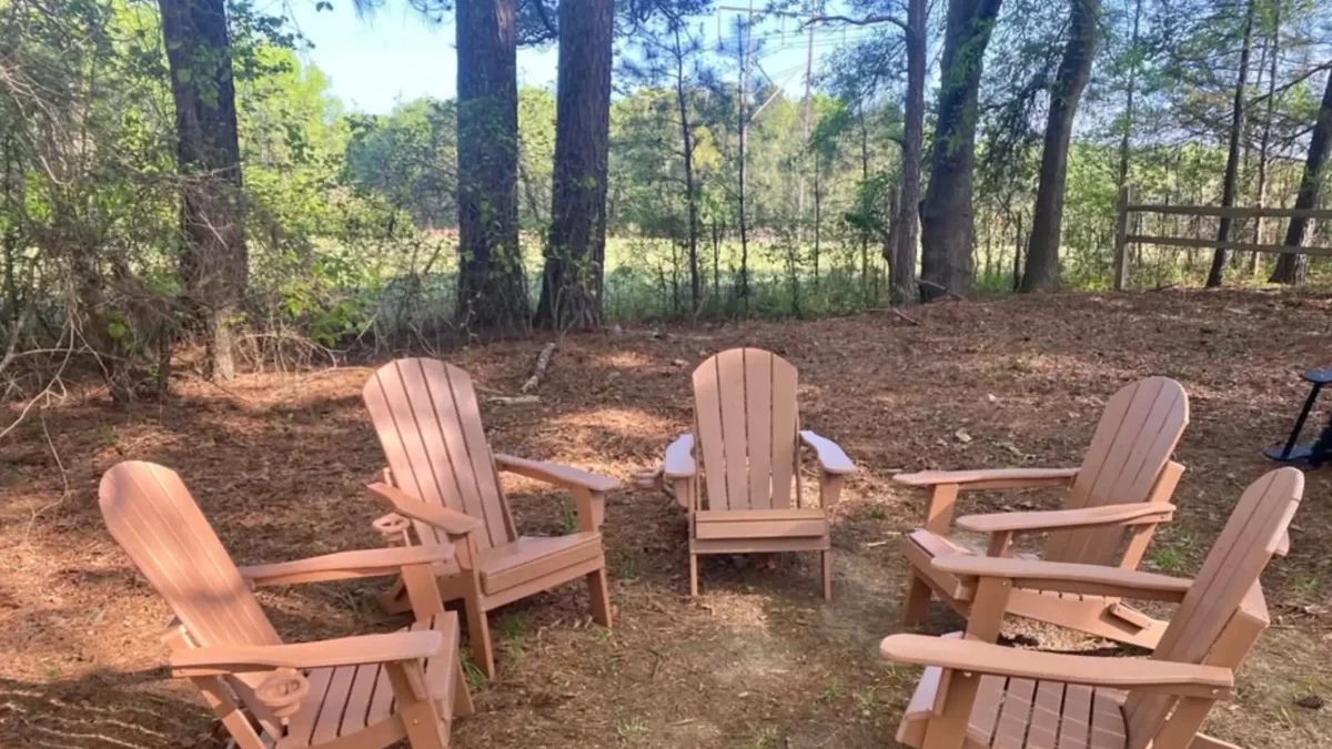 venkovní posezení