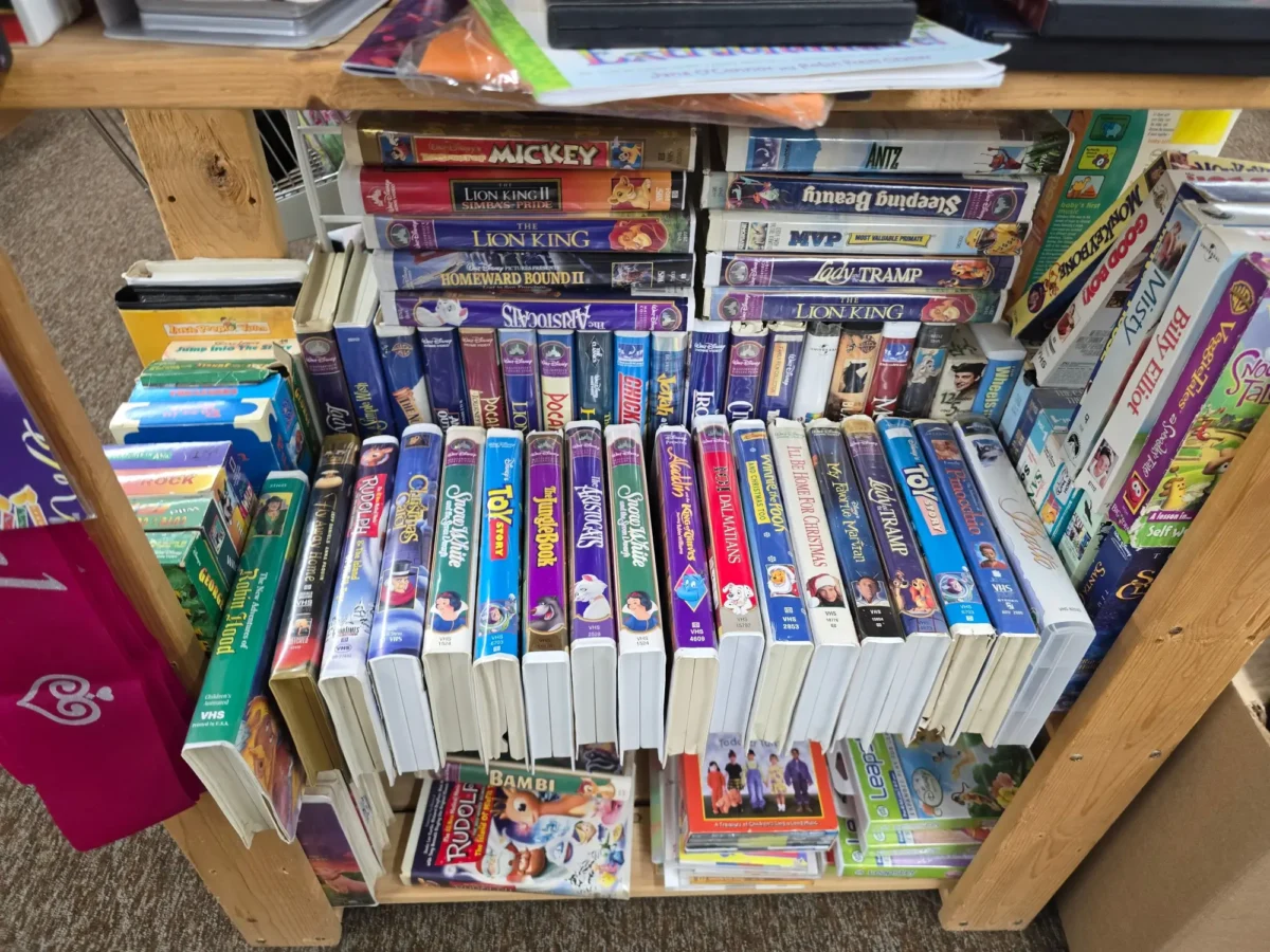sbírka videokazet disney